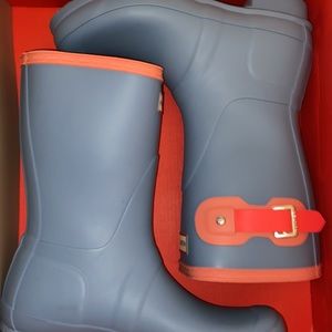 Hunter Boots Womens Original Short Colorblock Rainboots